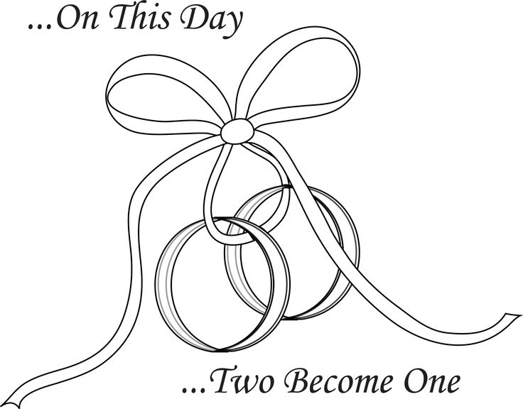 736x576 two wedding rings drawing obrazek clipart - Two Wedding Rings Drawing