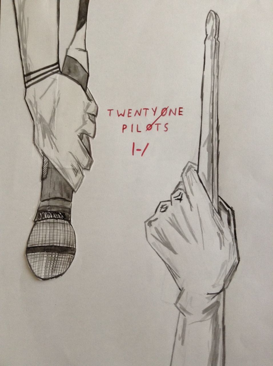 956x1280 this is simple yet effective, as fans can easily tell how these - Tyler Joseph Drawing Easy