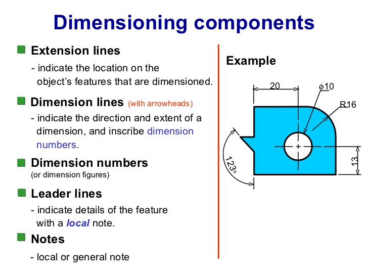 728x546 engineering drawing chapter dimensioning - Types Of Dimensioning In Engineering Drawing