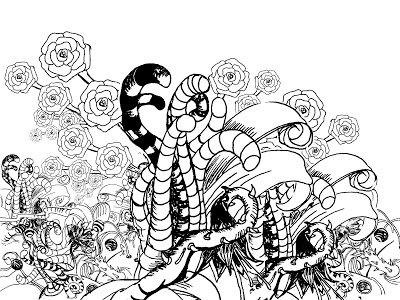 400x300 the helpful art teacher rhythmic line designs and patterns - Types Of Lines In Art Drawing