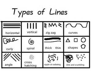 300x231 types of lines elementary art lesson - Types Of Lines In Art Drawing