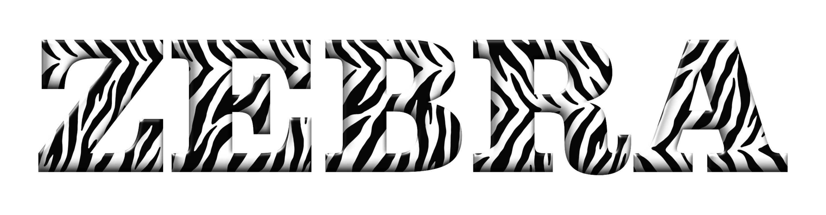 2875x750 Baby Zebra Computer Icons Typography Drawing Cc0 - Typography Drawing