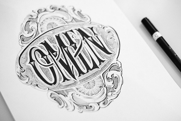 600x400 Hand Drawn Lettering And Typography - Typography Drawing