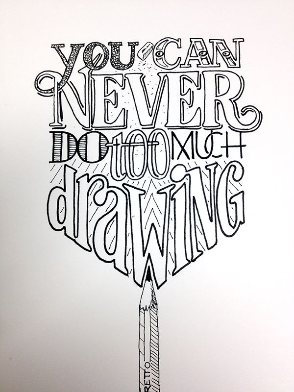 600x800 Typography Mania - Typography Drawing