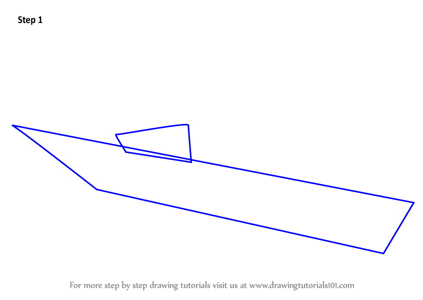 846x600 Learn How To Draw A U Boat - U Boat Drawing