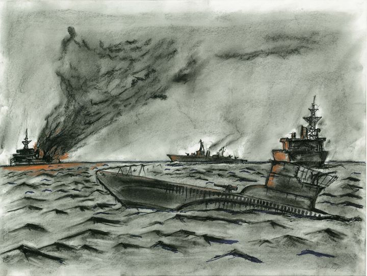 720x541 u boat attack! - U Boat Drawing