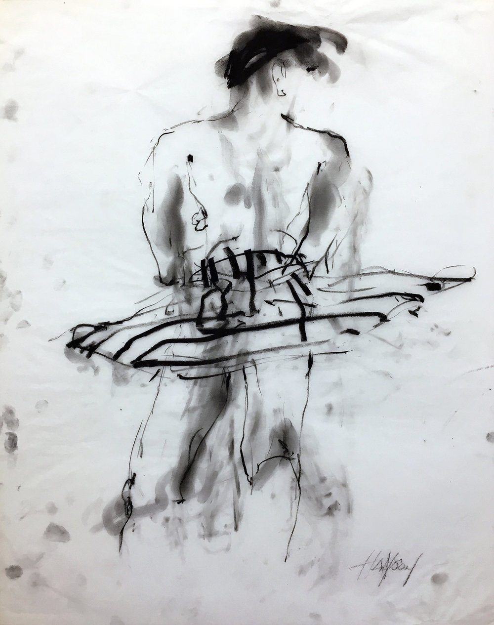 1000x1265 Susan Silton Life, Drawing - Ucla Drawing