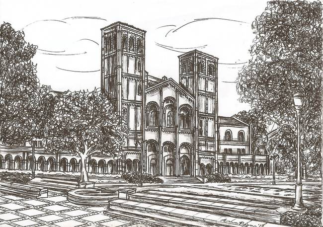 650x457 Stunning Ucla Artwork For Sale On Fine Art Prints - Ucla Drawing