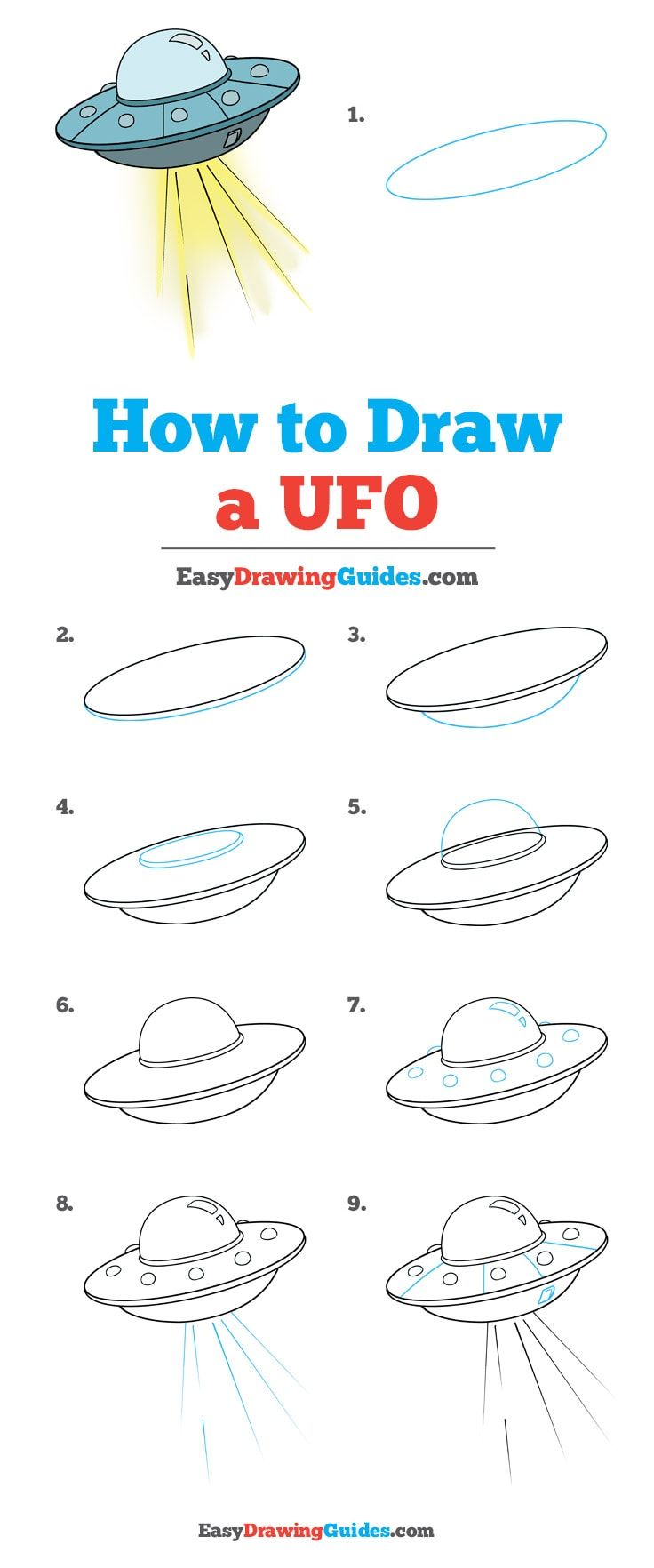 736x1764 how to draw a ufo - Ufo Drawing