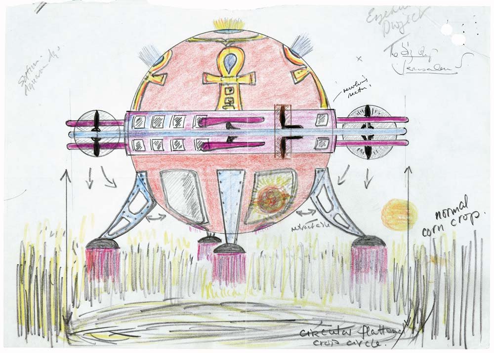 1000x716 ufo drawings from the national archives - Ufo Drawing