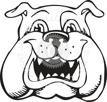 361x346 uga bulldog cartoon drawing - Uga Drawing