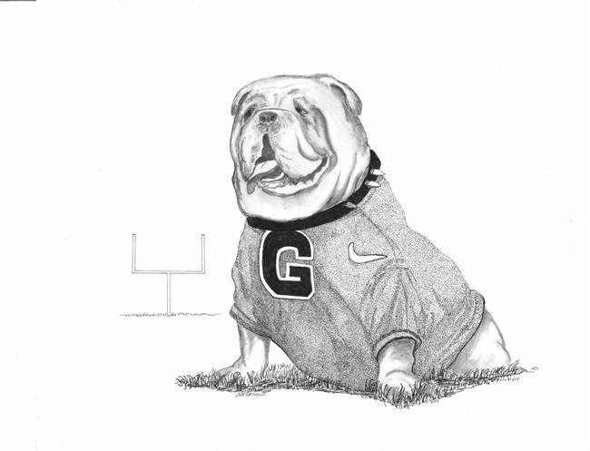 650x497 uga ga mascot - Uga Drawing