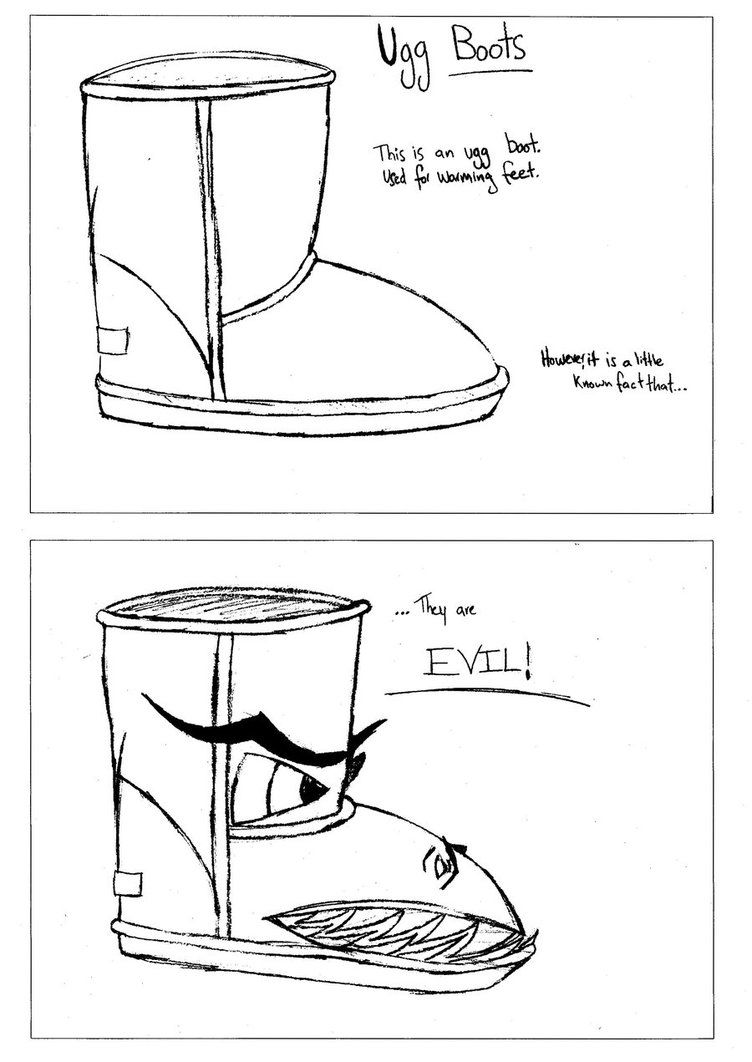 Uggs Drawing at Explore collection of Uggs Drawing