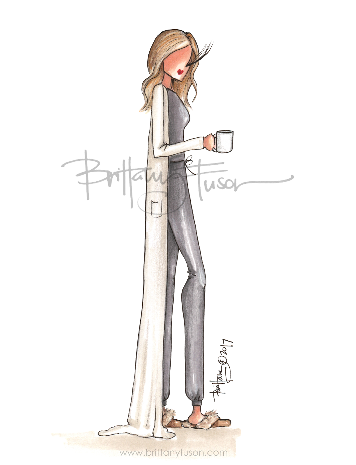 1223x1600 pajamas uggs barefoot dreams but first, coffee fashion - Uggs Drawing