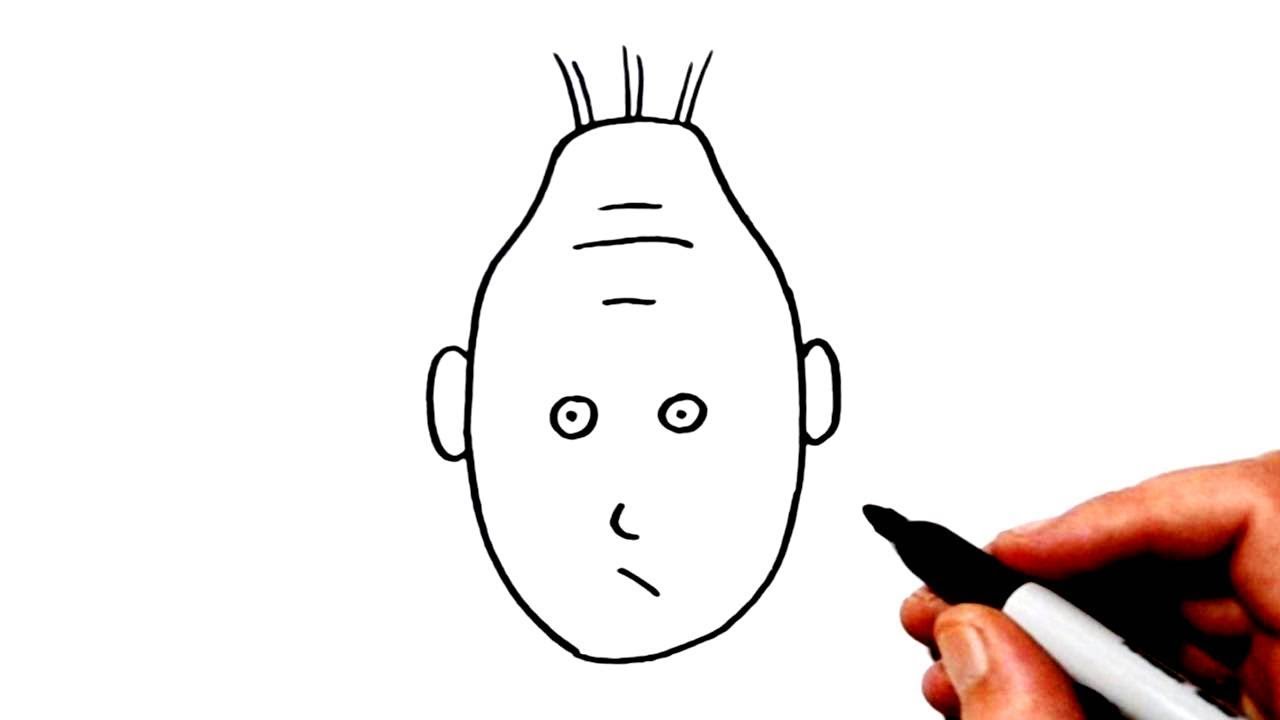 1280x720 how to draw ugly face into handsome face - Ugly Face Drawing