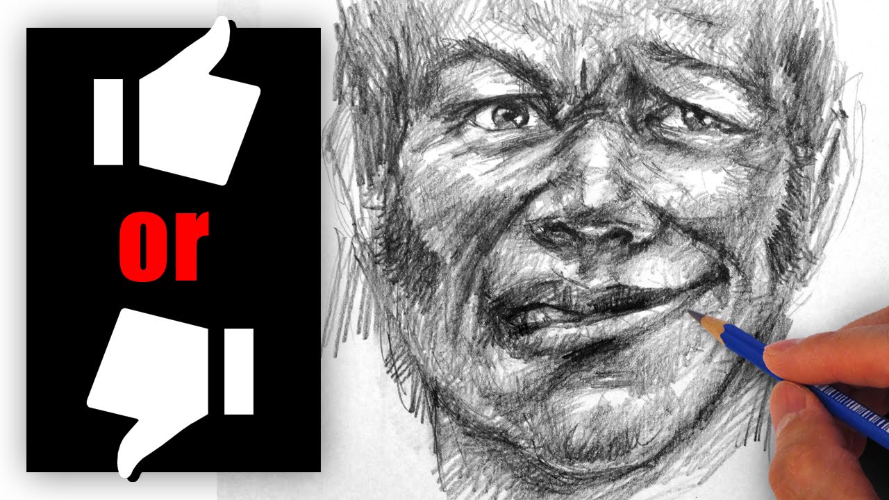 1280x720 Throwaway Sketches - Ugly Face Drawing