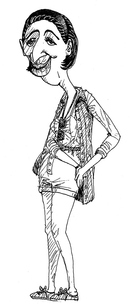 425x1001 ugly girls in fashionable clothes ugly girl - Ugly Girl Drawing