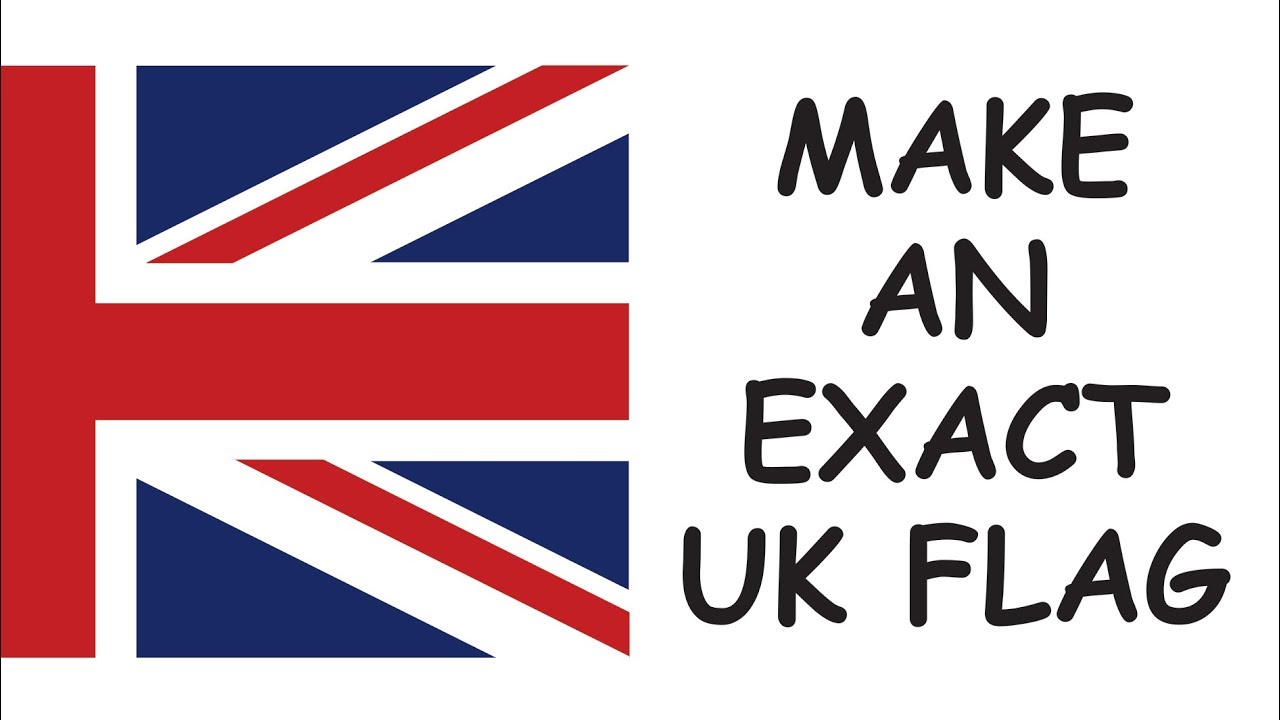 1280x720 how to make the union jack in corel draw - Uk Flag Drawing