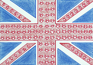 300x211 Uk Flag Drawings Fine Art America - Uk Flag Drawing