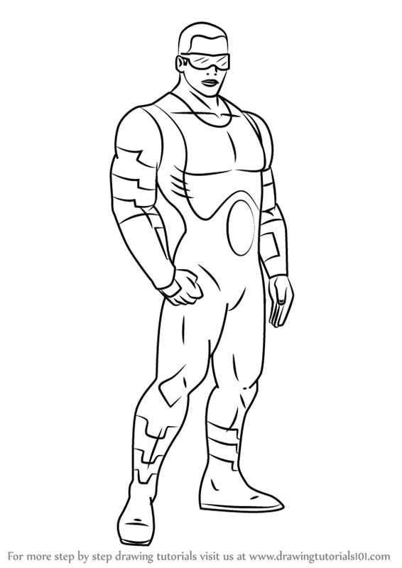 566x800 learn how to draw power man from ultimate spider man - Ultimate Spider Man Drawing