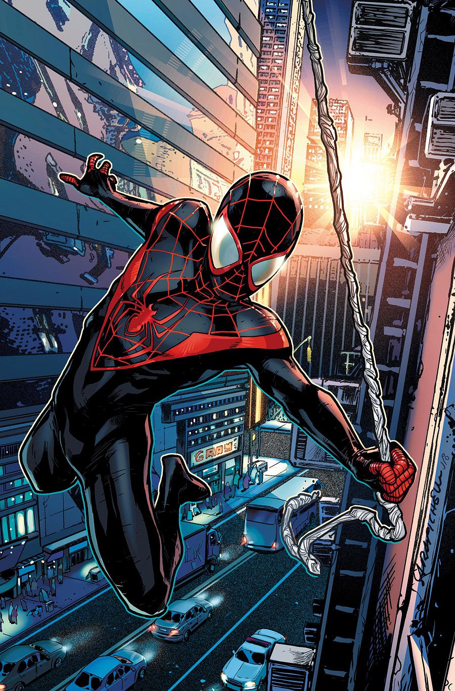 900x1366 ultimate spider man drawing to an end - Ultimate Spider Man Drawing