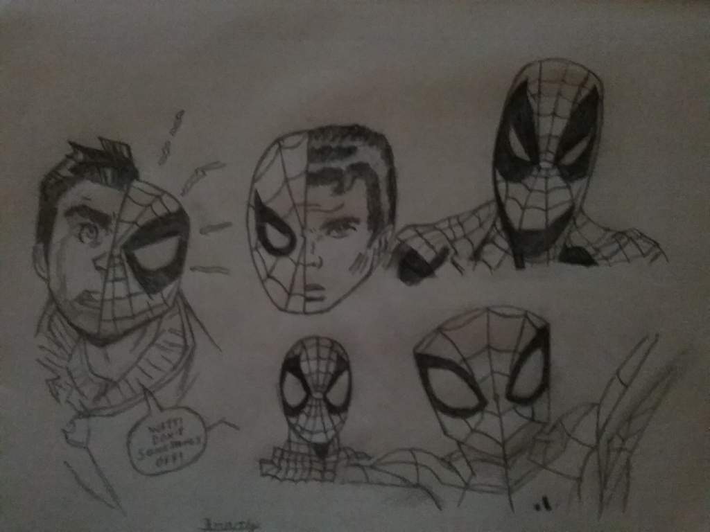 1024x768 which one of this spider man are your favoritemine's ultimate - Ultimate Spider Man Drawing