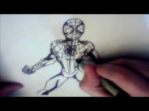 480x360 how to draw ultimate spider man - Ultimate Spider Man Drawing
