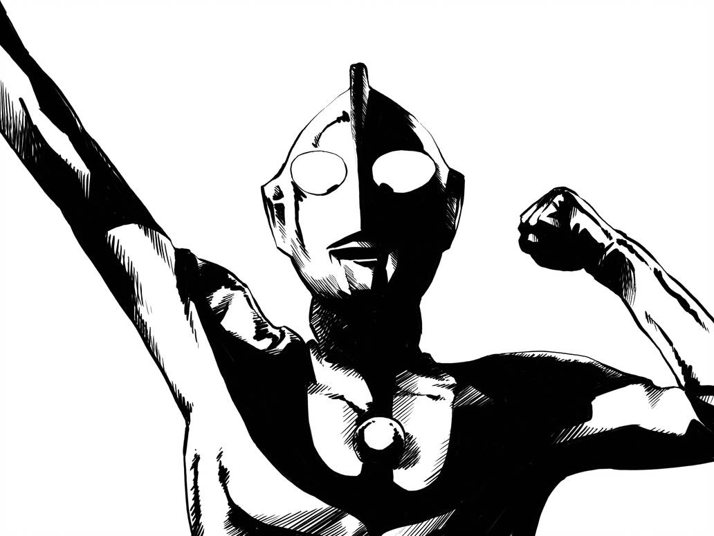 1032x775 Ultraman Drawing - Ultraman Drawing