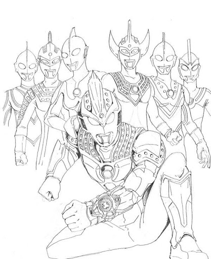 Ultraman Drawing at PaintingValley.com | Explore collection of Ultraman ...