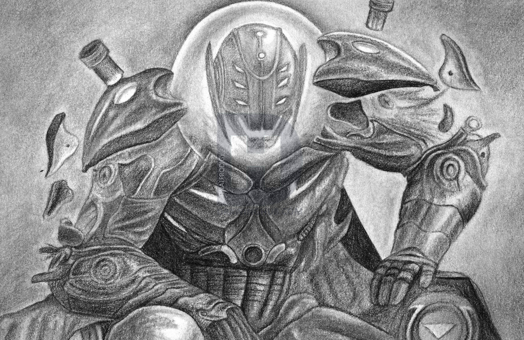 1080x700 How To Draw Ultron, Step - Ultron Drawing