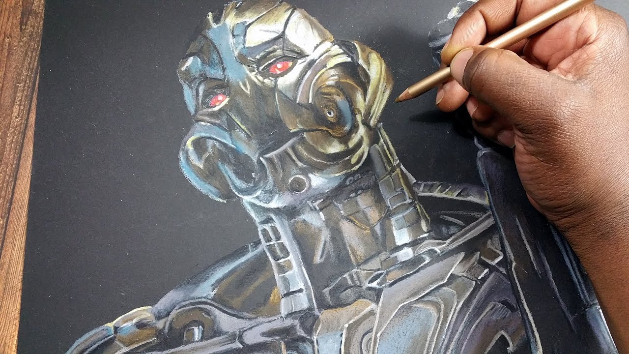 1280x720 Drawing Ultron - Ultron Drawing