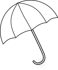 249x298 Umbrella Clipart Drawing - Umbrella Drawing Images