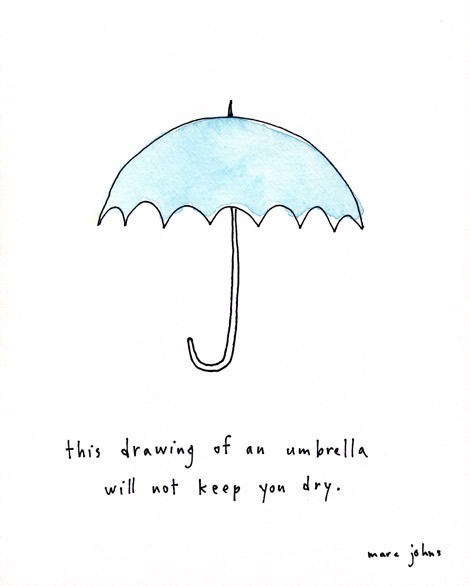 470x586 Image About Funny In Marc Johns - Umbrella Drawing Tumblr