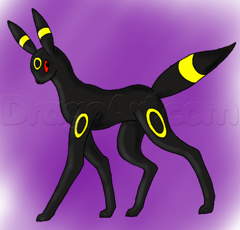 778x744 How To Draw Umbreon, Step - Umbreon Drawing