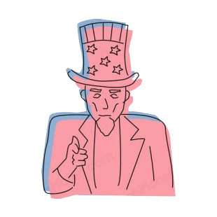 310x310 united states uncle sam i want you drawing symbols and history - Uncle Drawing