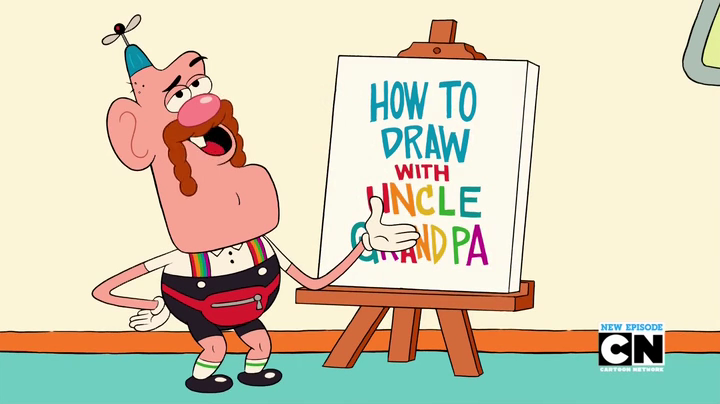 720x404 how to draw with uncle grandpa uncle grandpa wiki fandom - Uncle Grandpa Drawing