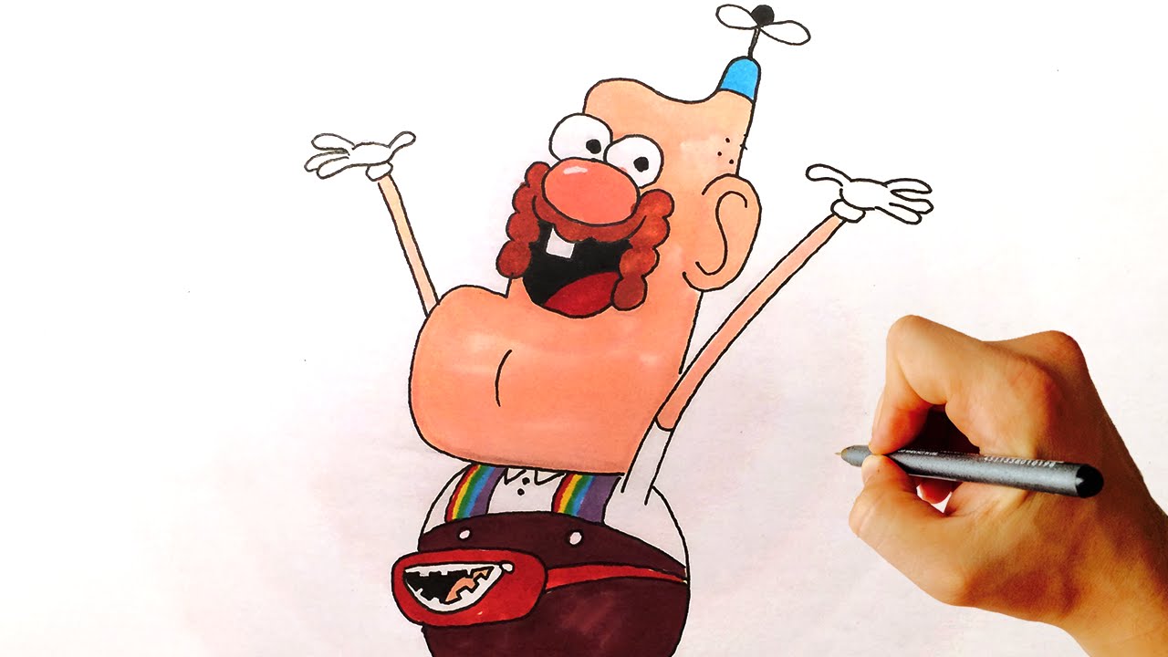 1280x720 how to draw uncle grandpa from steven universe drawing lesson - Uncle Grandpa Drawing