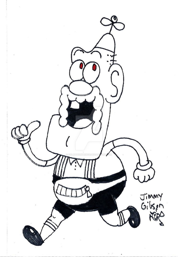 744x1073 inktober uncle grandpa - Uncle Grandpa Drawing