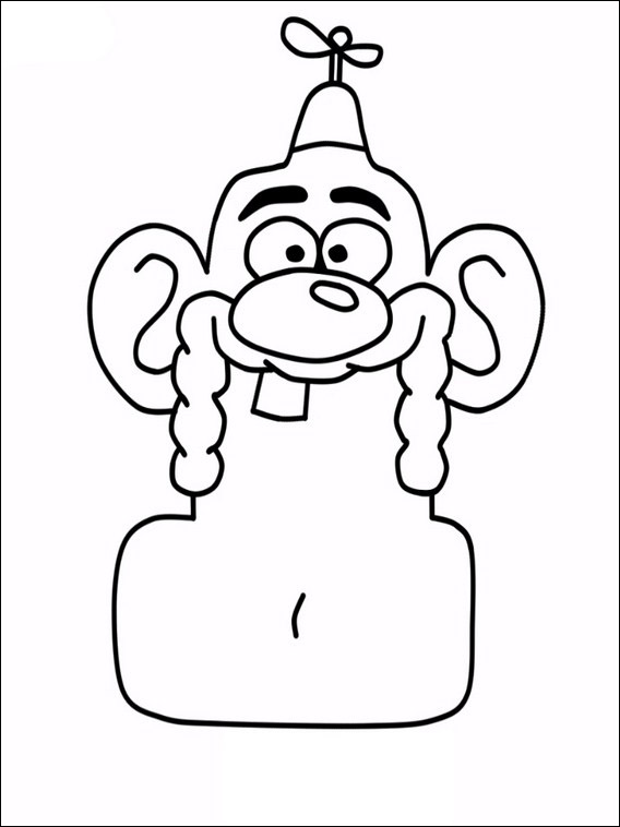 568x758 uncle grandpa coloring book - Uncle Grandpa Drawing