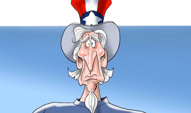 611x360 varvel drawing uncle sam's compassion - Uncle Sam Drawing