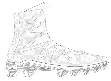 378x275 under armour youth highlight rm cleats - Under Armour Drawing