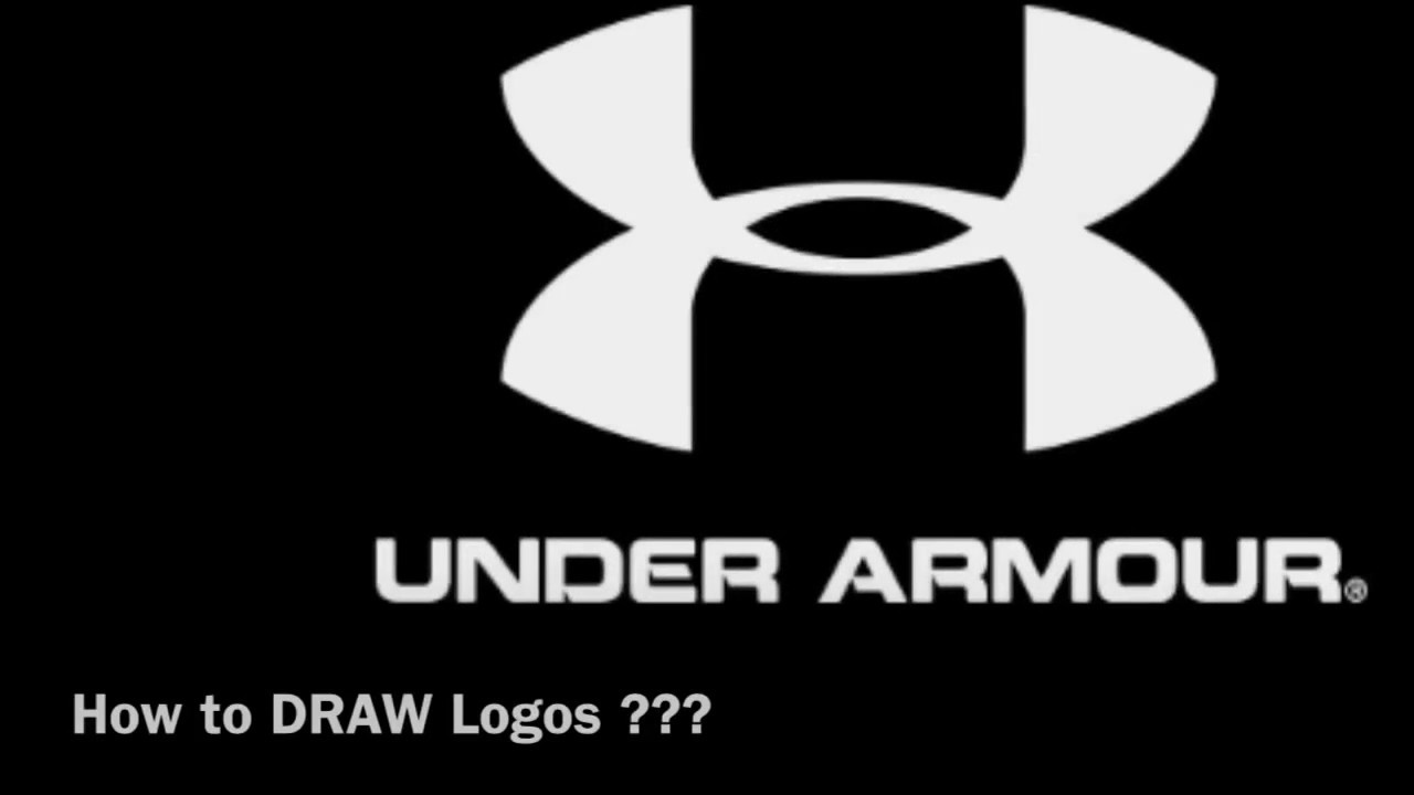 1280x720 how to draw under armor logo time lapse drawing - Under Armour Drawing