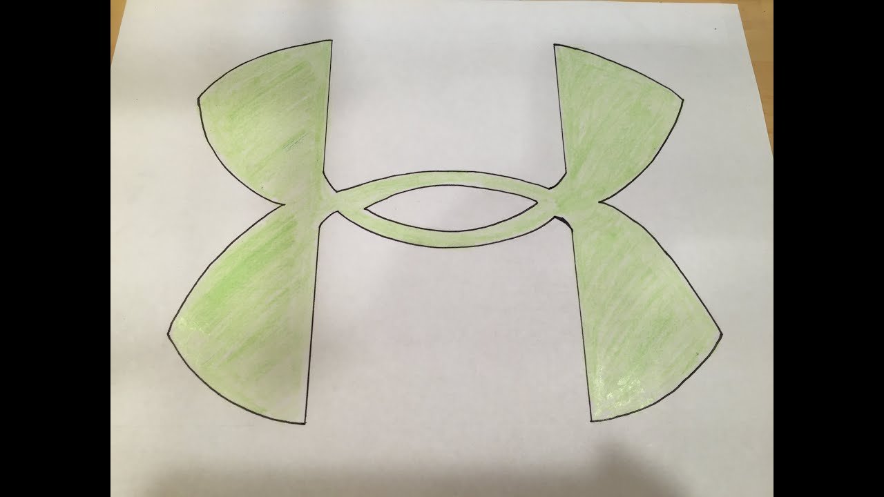 1280x720 how to draw an under armour logo logo drawing - Under Armour Drawing