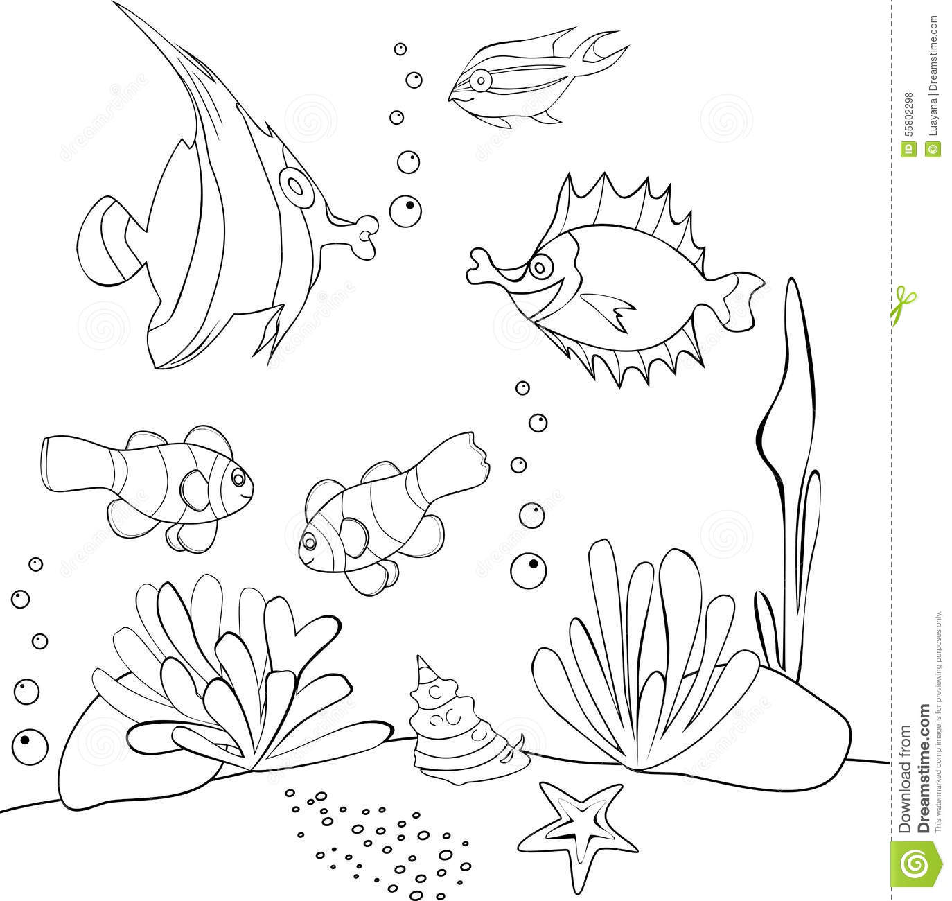 Easy Simple Underwater Drawing - Instituto