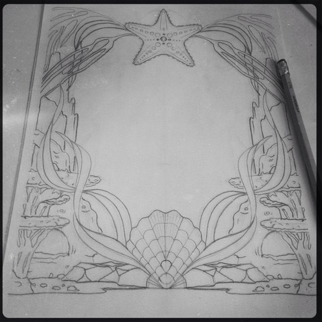 640x640 Test Drawing Under The Sea - Under Sea Pictures For Drawing