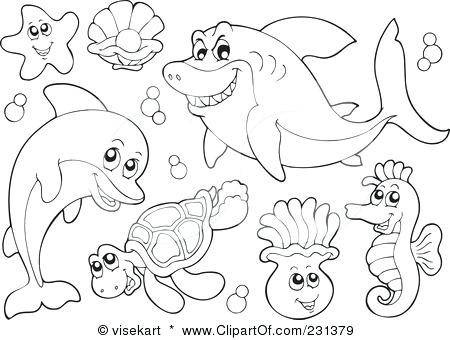 450x340 Beautiful Under The Sea Drawing Brittartdesign Us - Under The Ocean Drawing