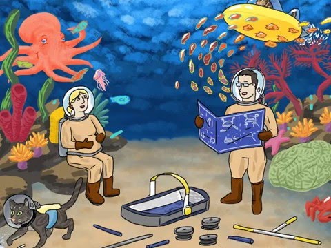 480x360 Time Lapse - Under The Sea Drawing