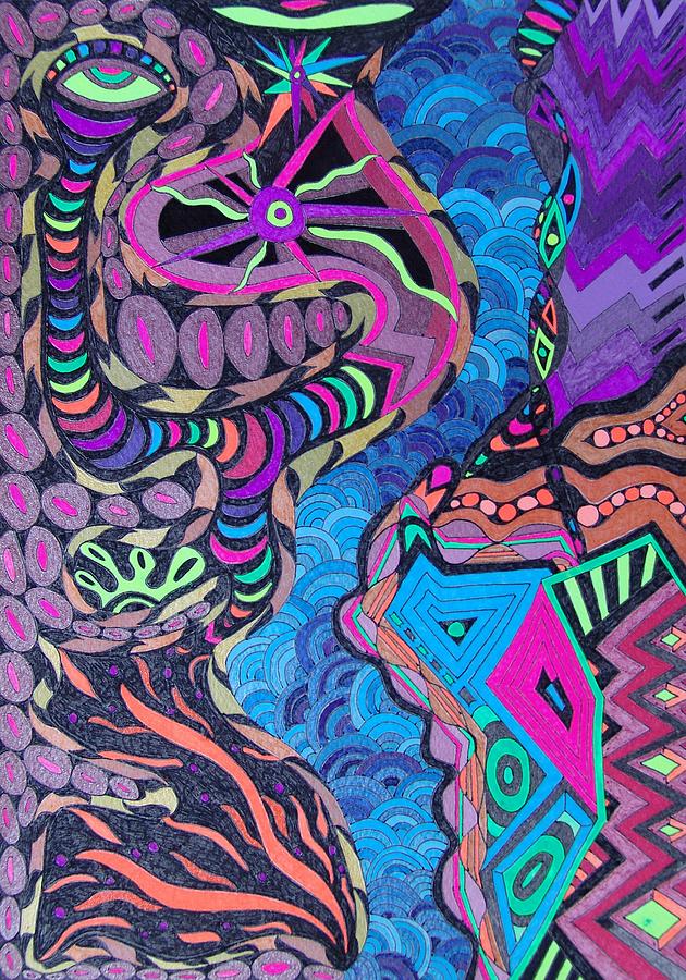 630x900 Under The Sea Drawing - Under The Sea Drawing