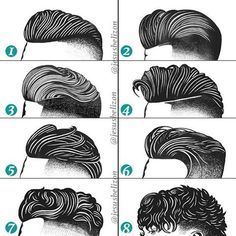 236x236 Hairstyles For Men - Undercut Drawing