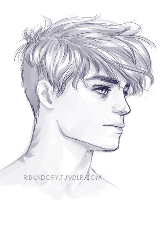undercut hairstyle drawing